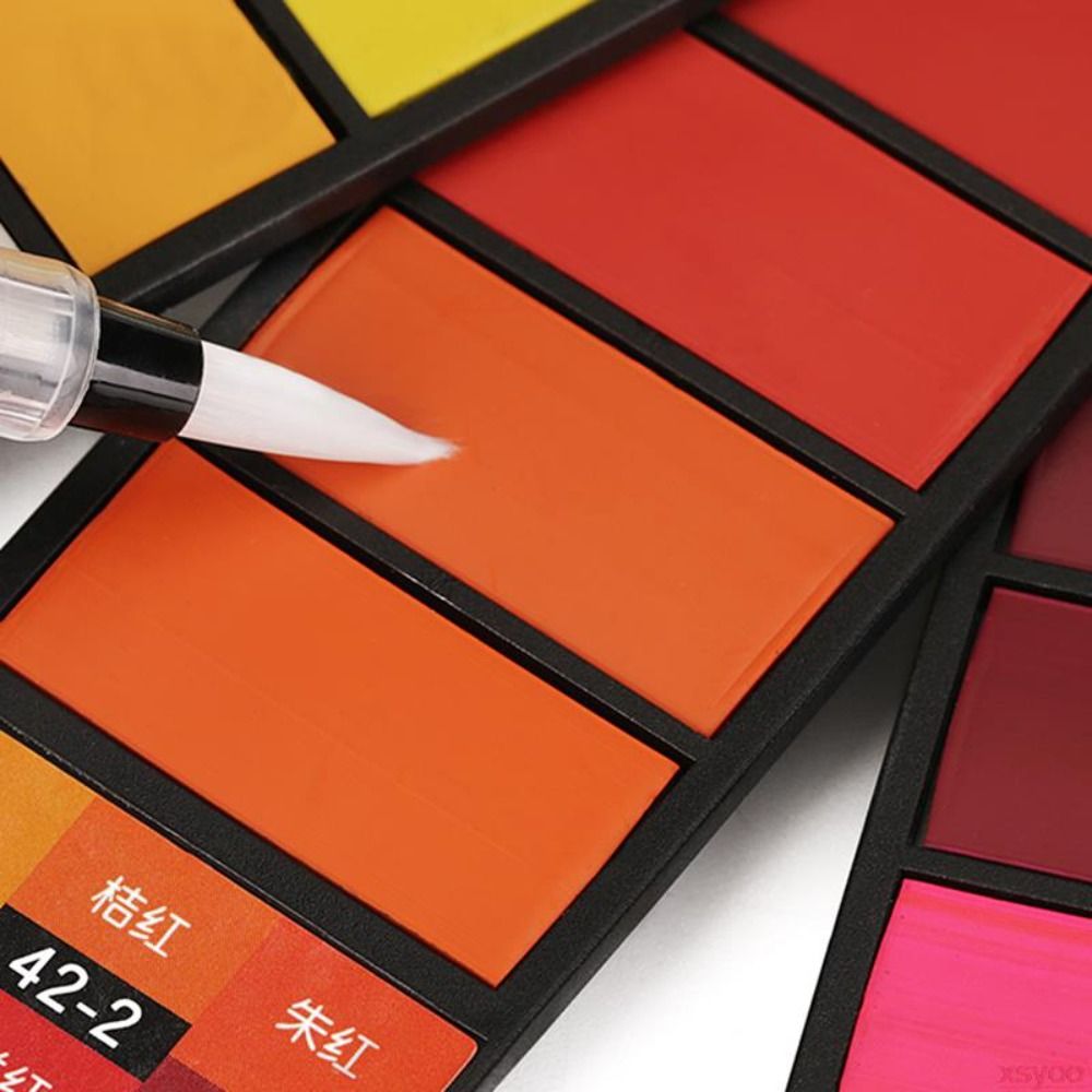مجموعة ألوان مائية محمولة قابل - مراجعة Watercolor Paint Set Solid Pigment وسعره