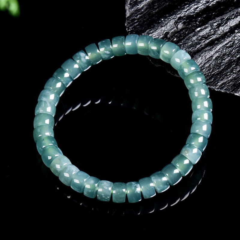 سوار من اليشم الطبيعي من الدرج - مراجعة Beading وسعره