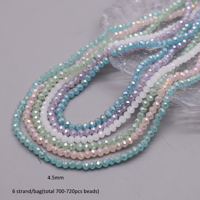 مخطط اللون 6 حبلا/حقيبة 4 مللي - مراجعة Glass Seed Beads 2Mm Jewelry Making وسعره