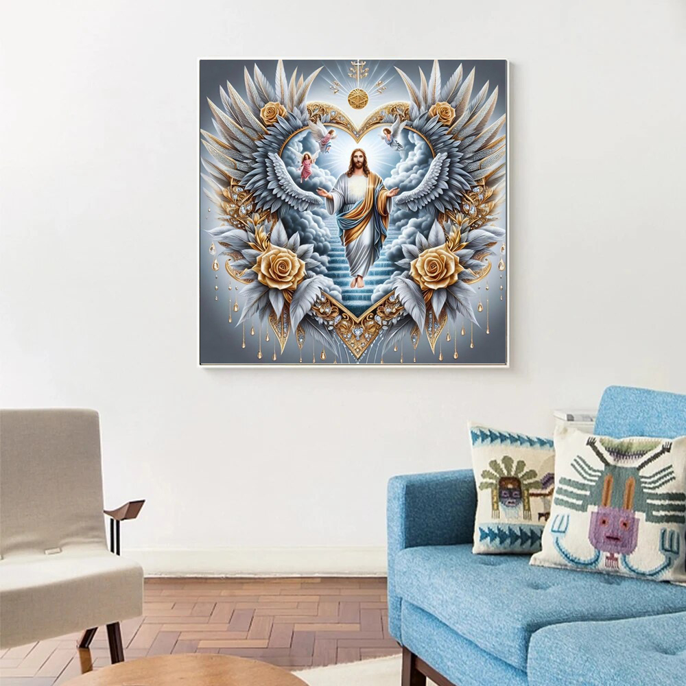 لوحة ماسية 5D بدون إطار، جديدة - مراجعة 5D Diamond Painting Kit Full Drill وسعره