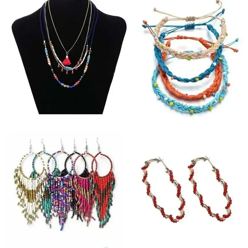 حبات بذور زجاجية تشيكية لصنع ا - مراجعة Glass Seed Beads 2Mm Jewelry Making وسعره