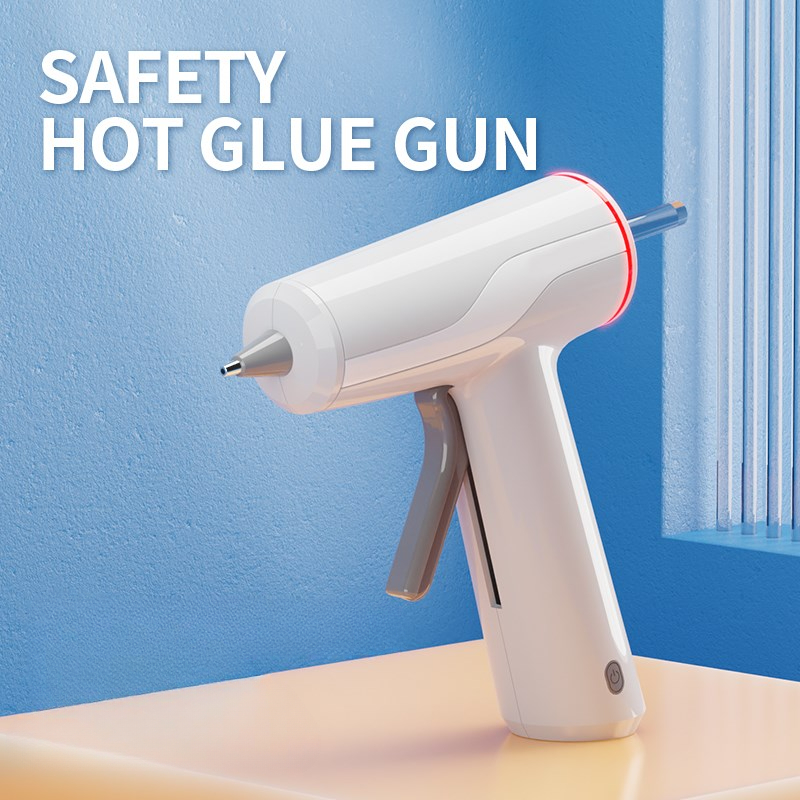 مسدس غراء حراري لاسلكي صغير عا - مراجعة Hot Melt Glue Gun Cordless وسعره
