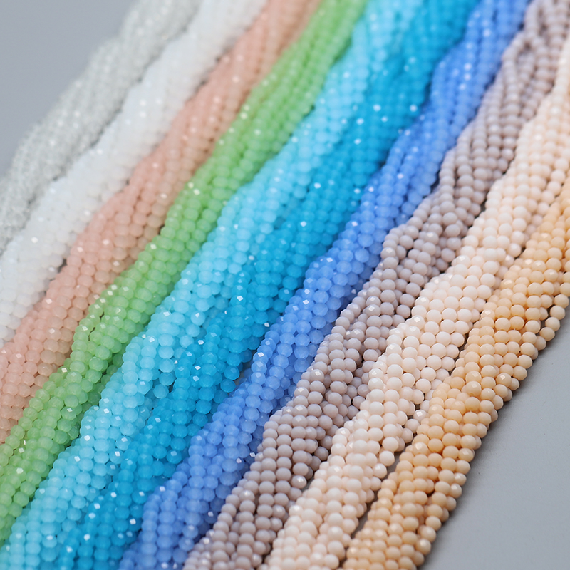 خرز زجاجي كريستالي مصقول 4 مم  - مراجعة Glass Seed Beads 2Mm Jewelry Making وسعره