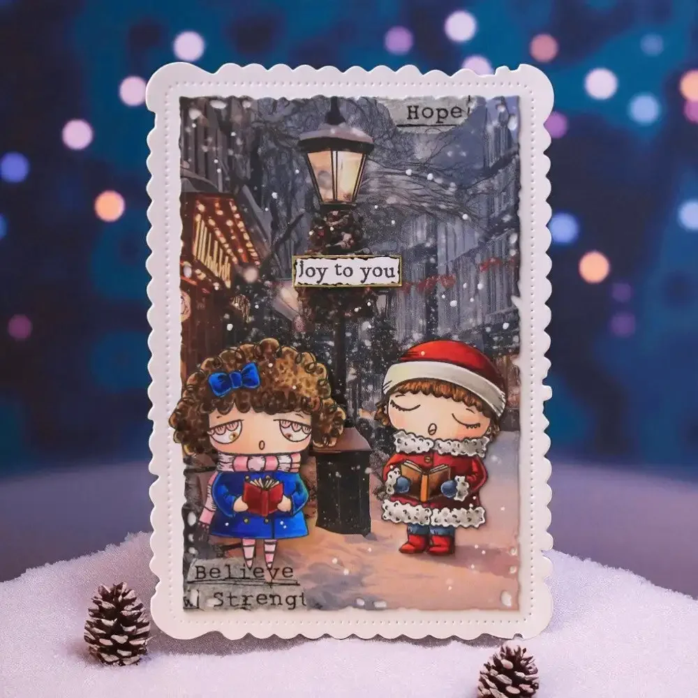 أختام سيليكون شفافة لـ DIY (اص - مراجعة Clear Silicone Stamps For Card Making وسعره